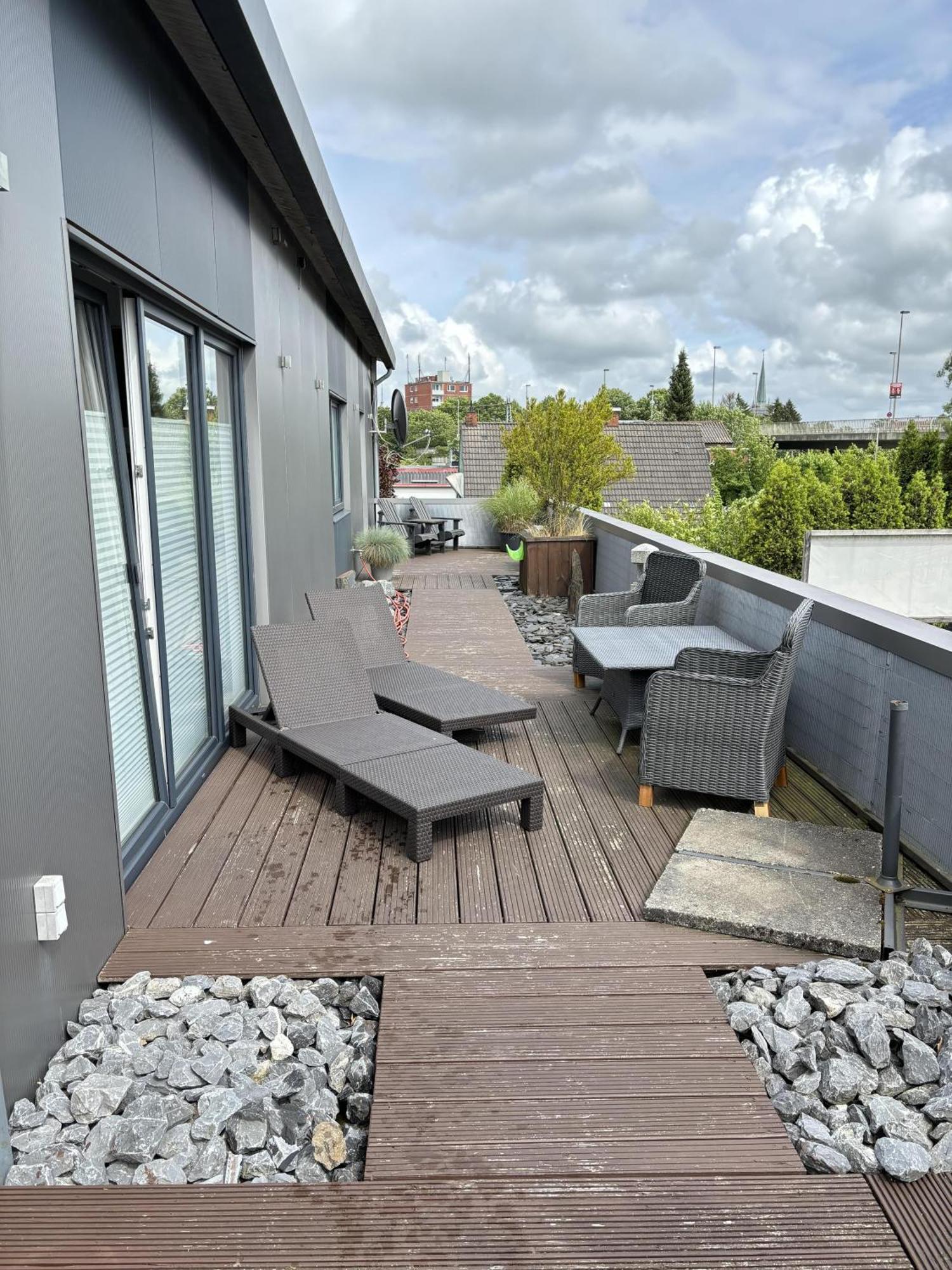 Ferienwohnung Ankerplatz エムデン エクステリア 写真